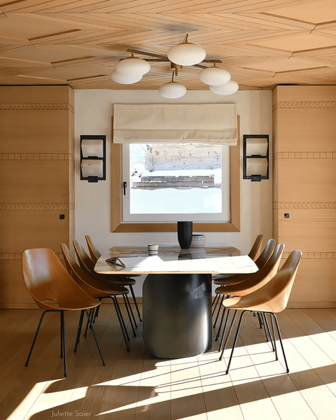 Double bloc auvent 230 fond métal