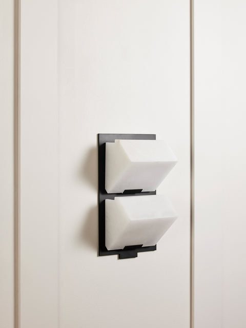 Double bloc auvent 230 fond métal