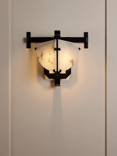 Quart de rond potence