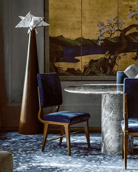 Deauville Armchair with Ottoman